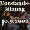 Vorstandssitzung 10.9.2002