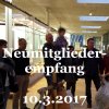 Neumitgliederempfang 10.3.2017