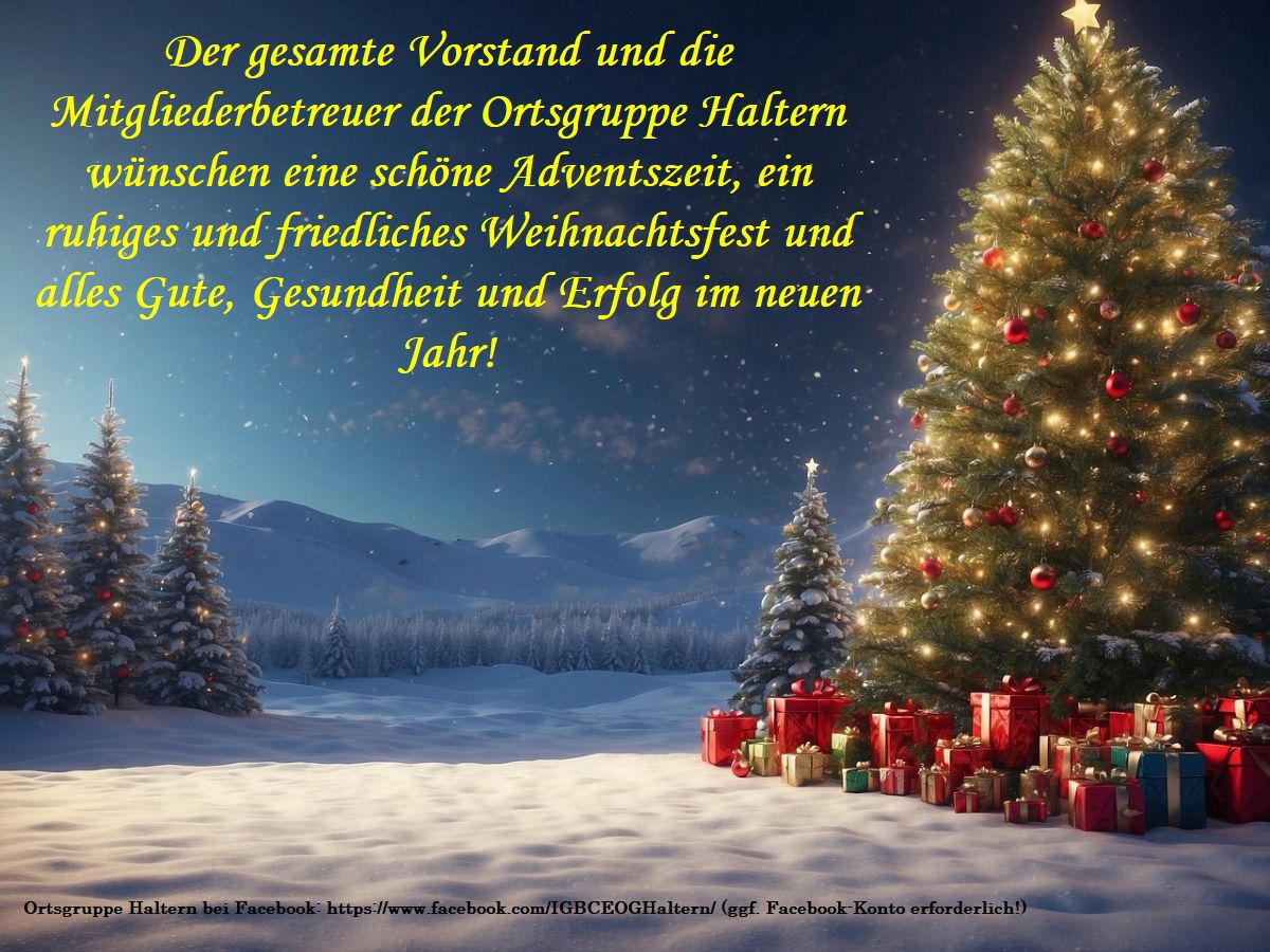 Weihnachtswünsche 2026